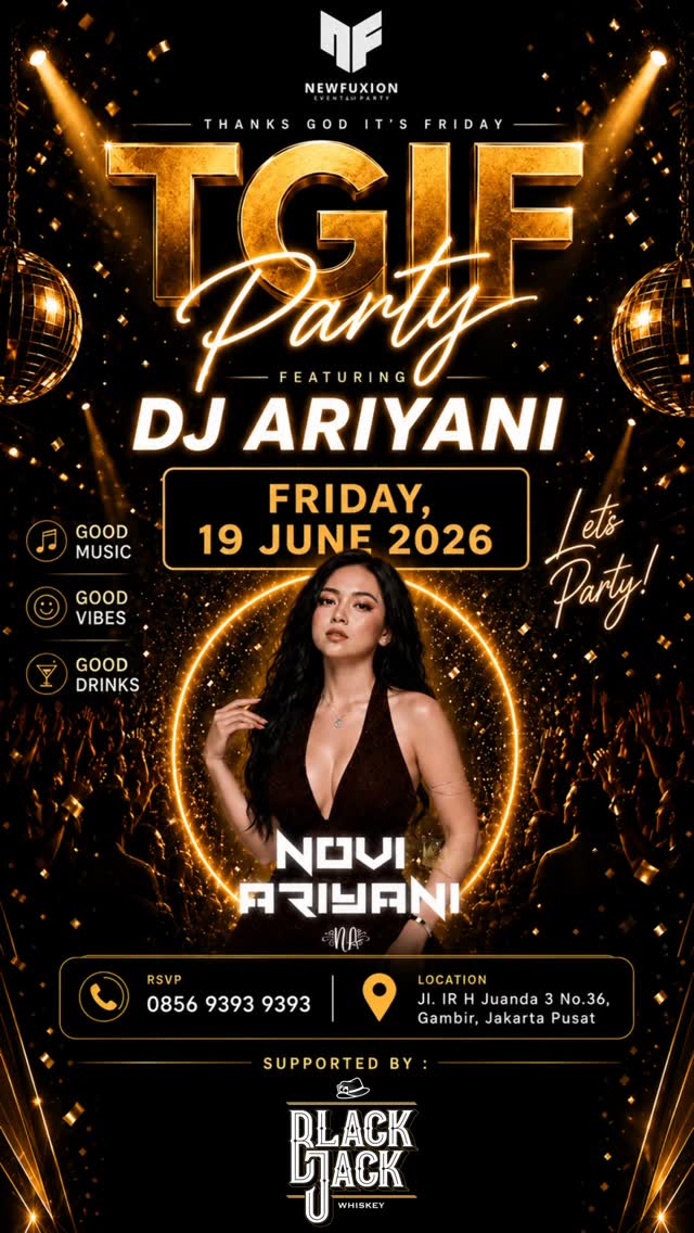 NEW FUXION JAKARTA - TGIF PARTY (NOVI ARIYANI)