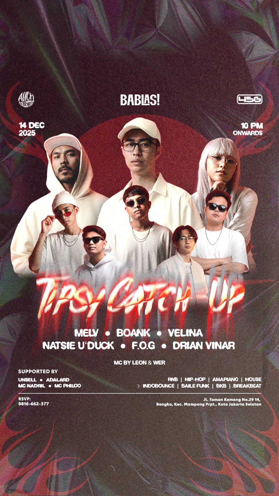 BABLAS KEMANG JAKARTA - TIPSY CATCH UP