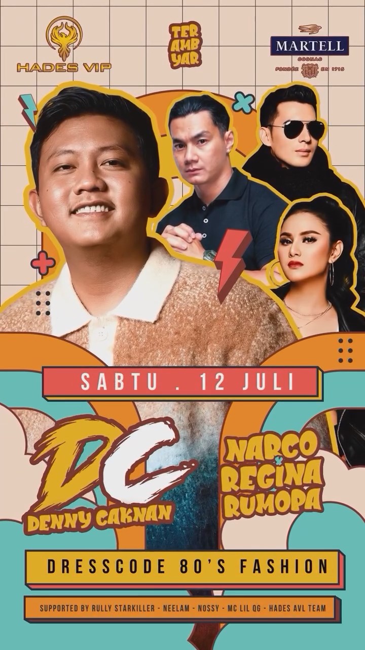 HADES VIP CIBUBUR - TERAMBYAR (DENNY CAKNAN, NARCO. REGINA RUMOPA)