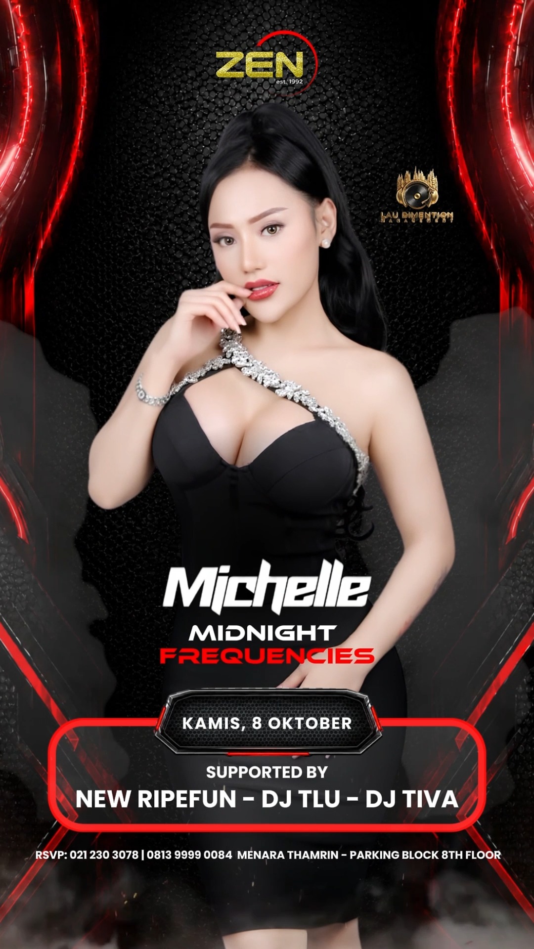 ZEN KTV & LOUNGE JAKARTA - MIDNIGHT FREQUENCIES (MICHELLE)