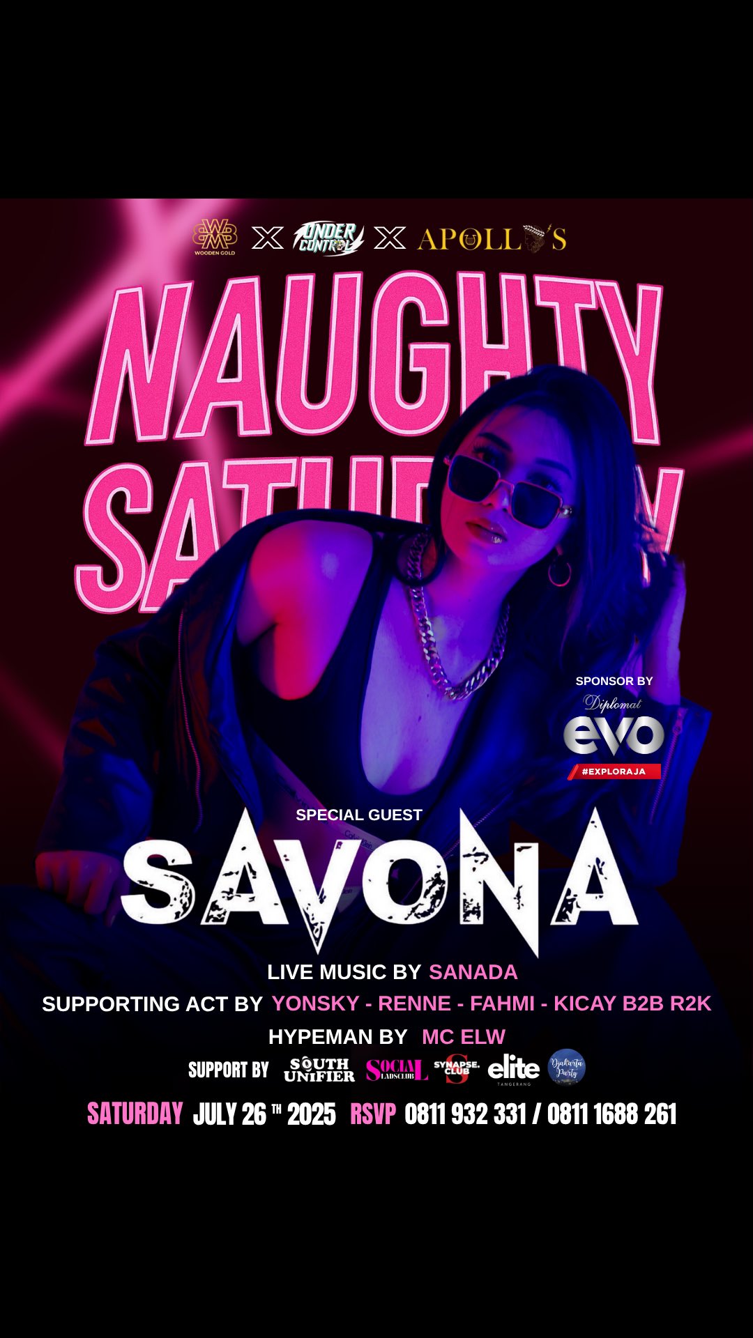 WOODEN BAR RESTO GADING SERPONG - NAUGHTY SATURDAY (SAVONA)