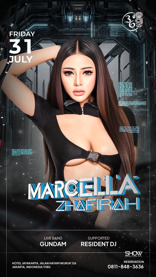 CLUB 36 MANGGA BESAR JAKARTA - MARCELLA ZHAFIRAH