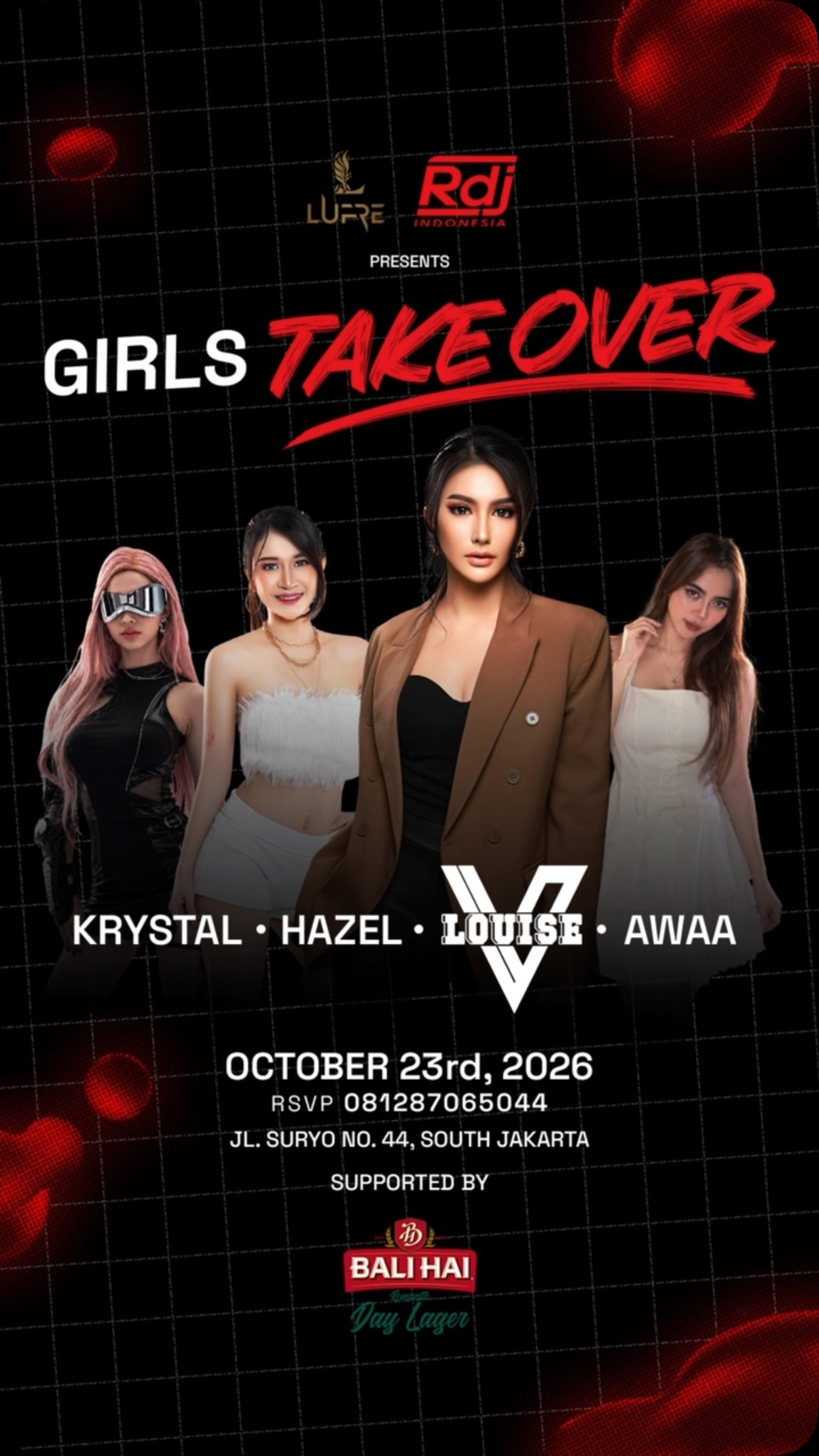LUFRE JAKARTA - GIRLS TAKE OVER