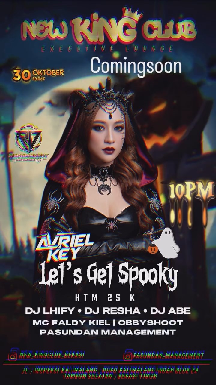 NEW KING CLUB BEKASI - LET'S GET SPOOKY (AVRIEL KEY)