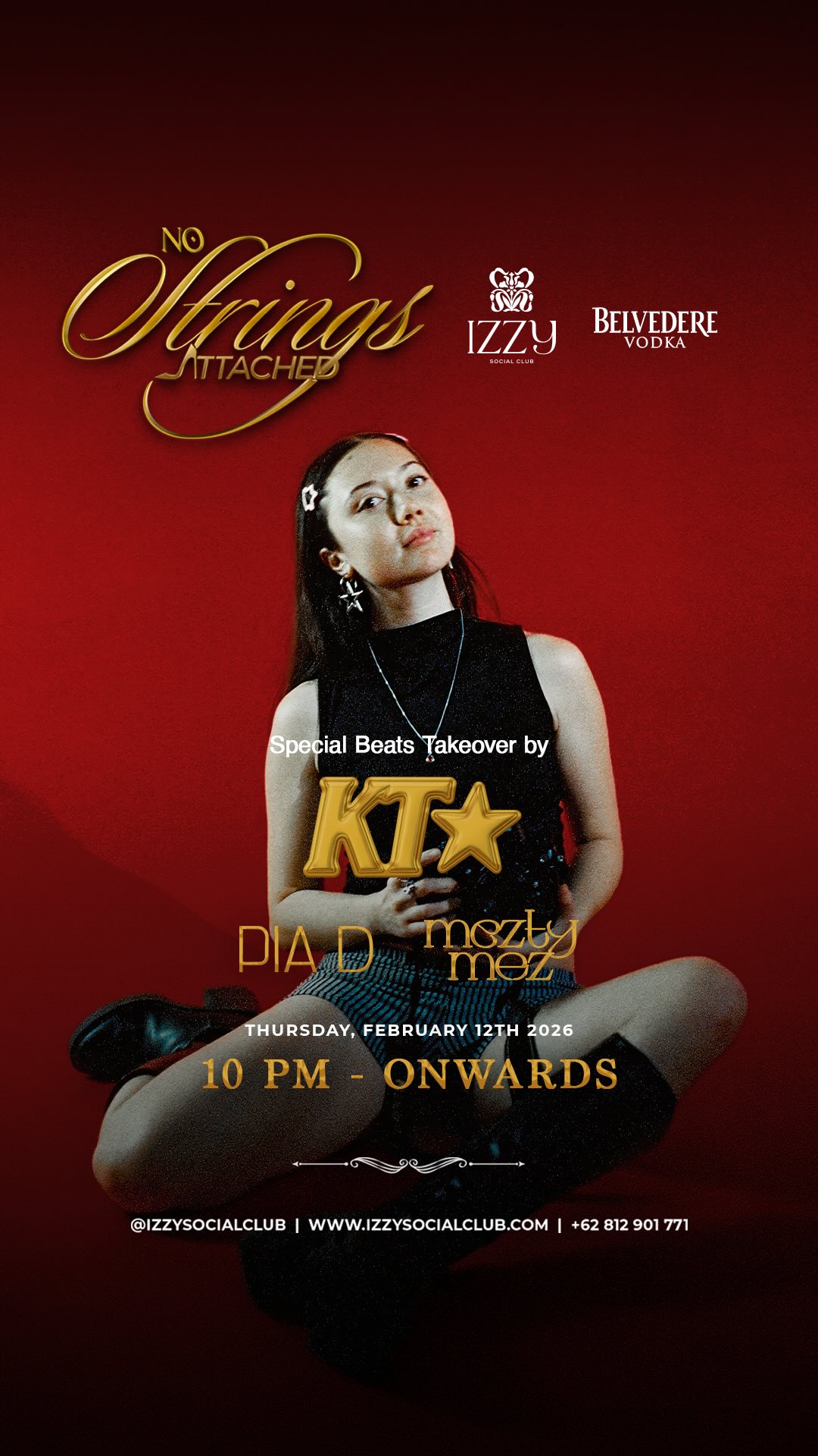 IZZY SOCIAL CLUB JAKARTA - NO STRINGS ATTACHED