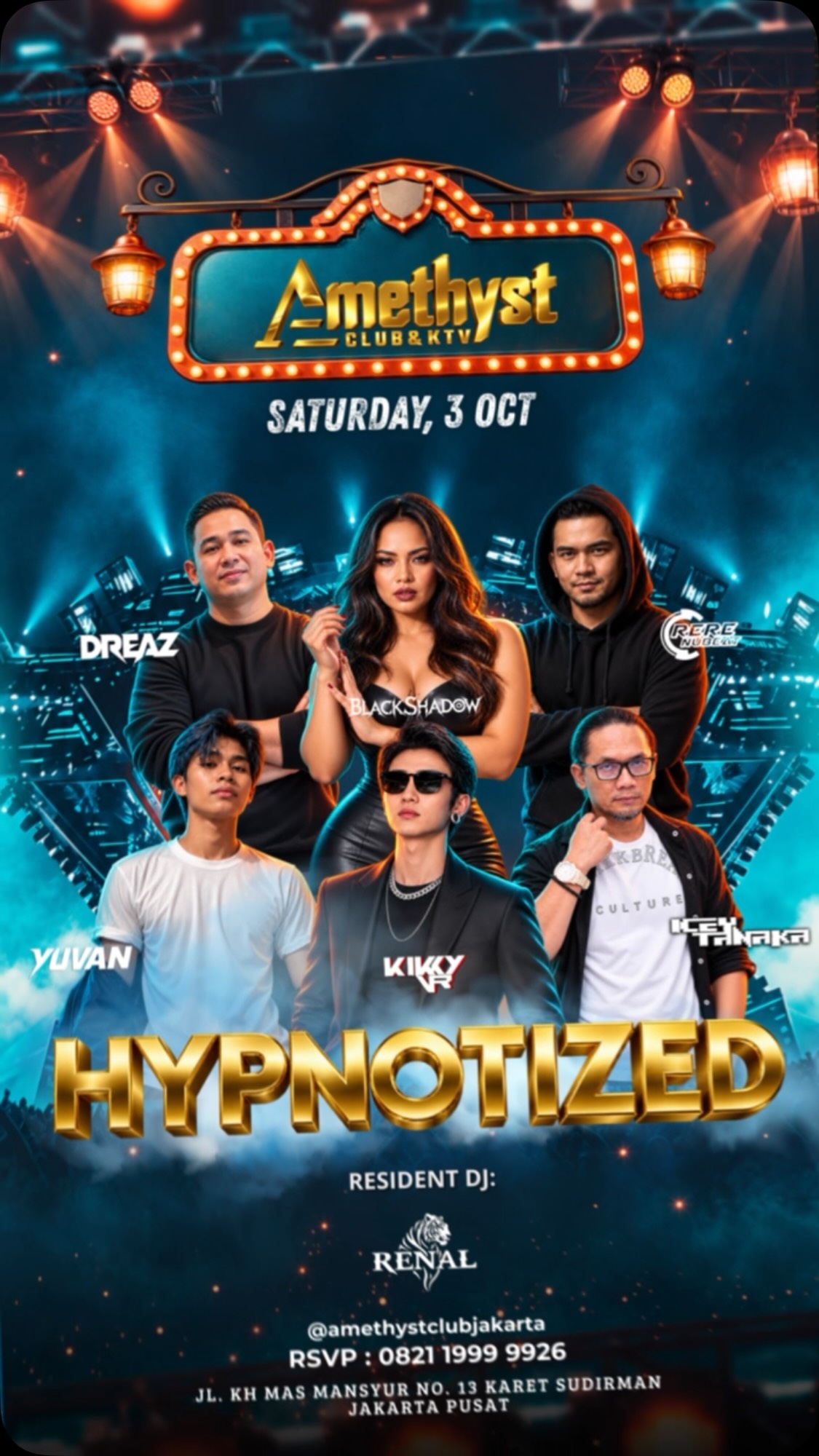 AMETHYST CLUB JAKARTA - HYPNOTIZED