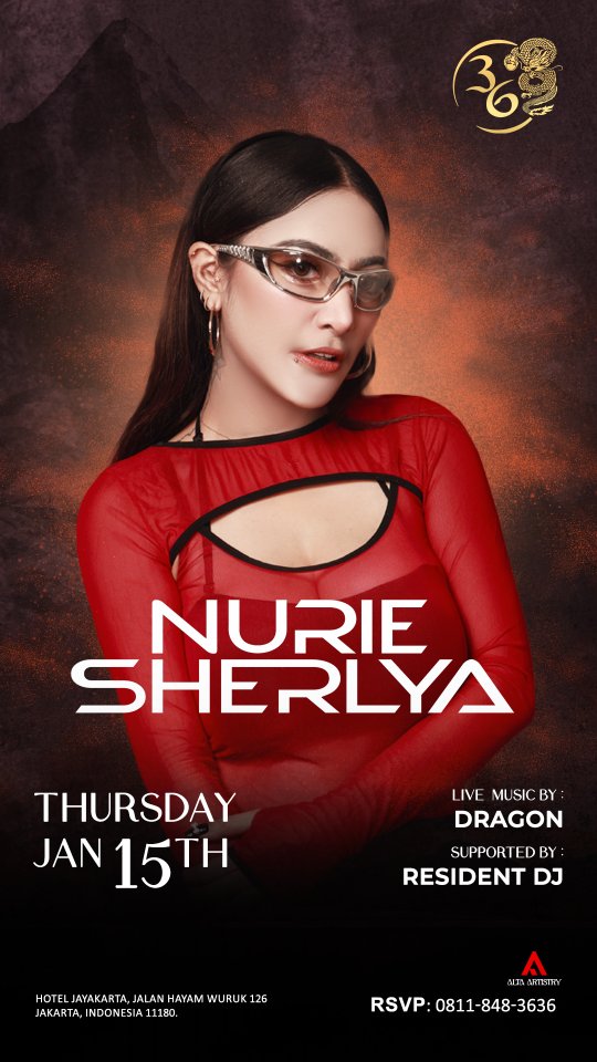 CLUB 36 MANGGA BESAR JAKARTA - NURIE SHERLYA