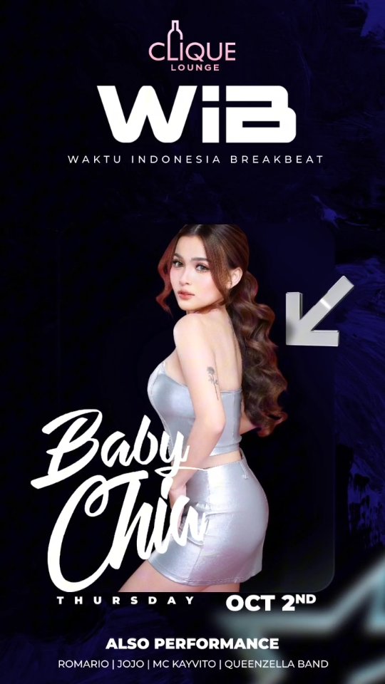 CLIQUE SPOT GADING SERPONG - WAKTU INDONESIA BREAKBEAT (BABY CHIA)