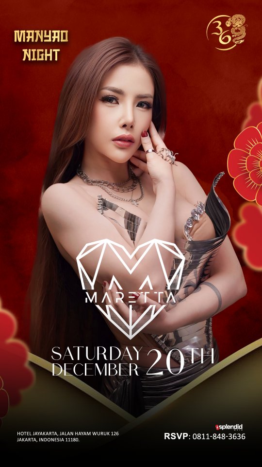 CLUB 36 MANGGA BESAR JAKARTA - MANYAO NIGHT (MARETTA)