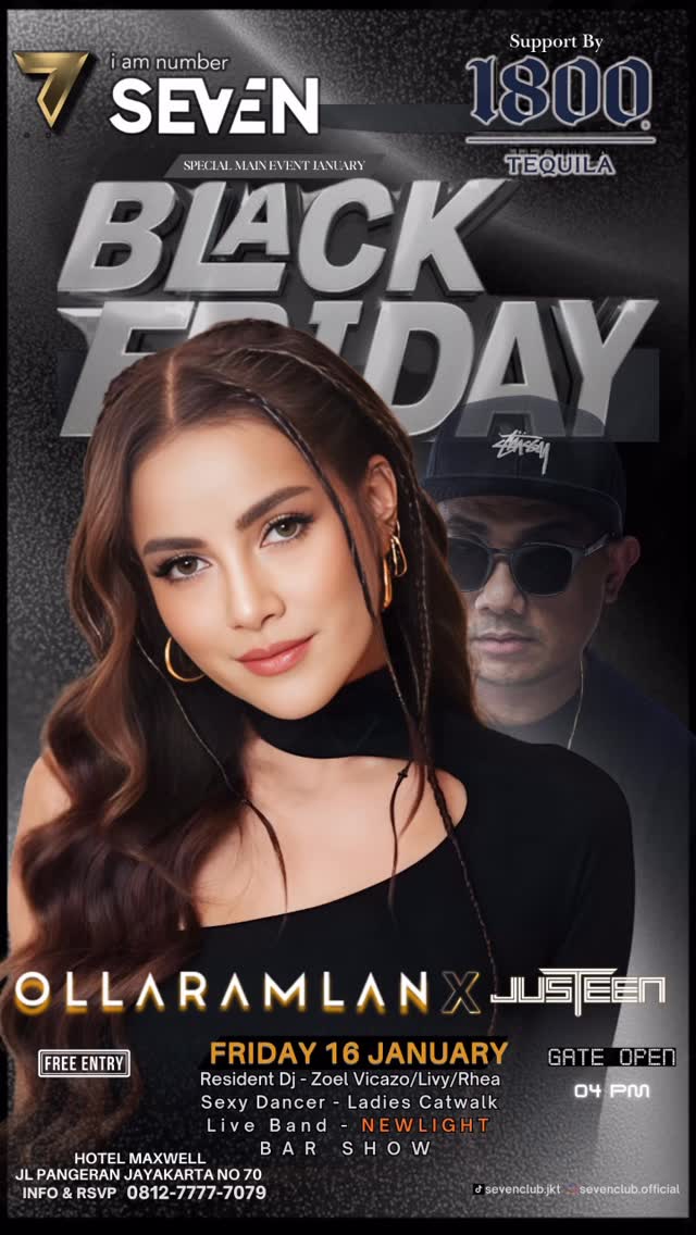 SEVEN CLUB JAKARTA - BLACK FRIDAY (OLLA RAMLAN)