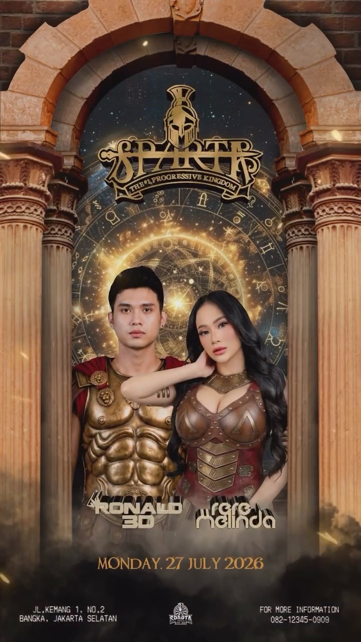 SPARTA LIVE BAR JAKARTA - RONALD 3D & RERE MELINDA