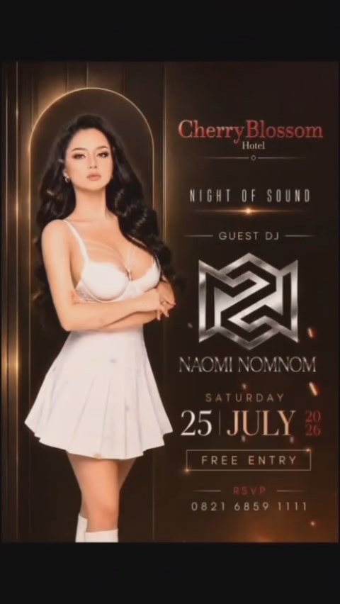 CHERRY BLOSSOM JAKARTA - NIGHT OF SOUND (NAOMI NOMNOM)