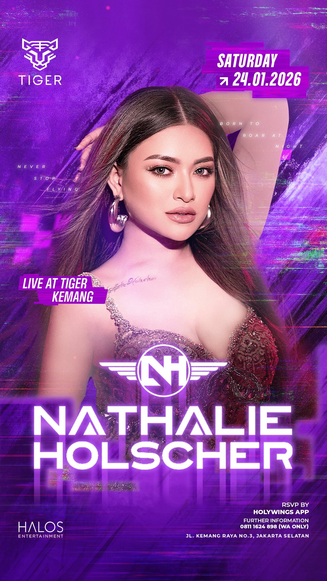 GOLDEN TIGER KEMANG JAKARTA - NATHALIE HOLSCHER
