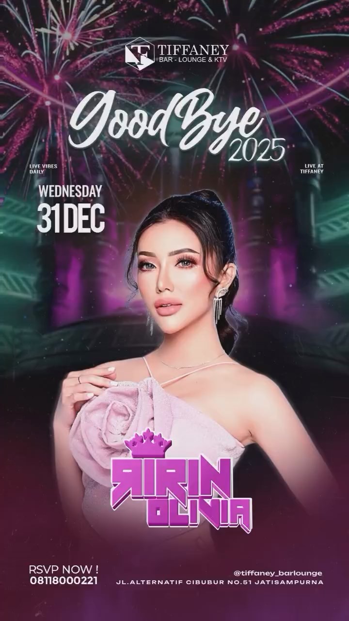 TIFFANEY BAR LOUNGE & KTV - GOOD BYE 2025 (RIRIN OLIVIA)