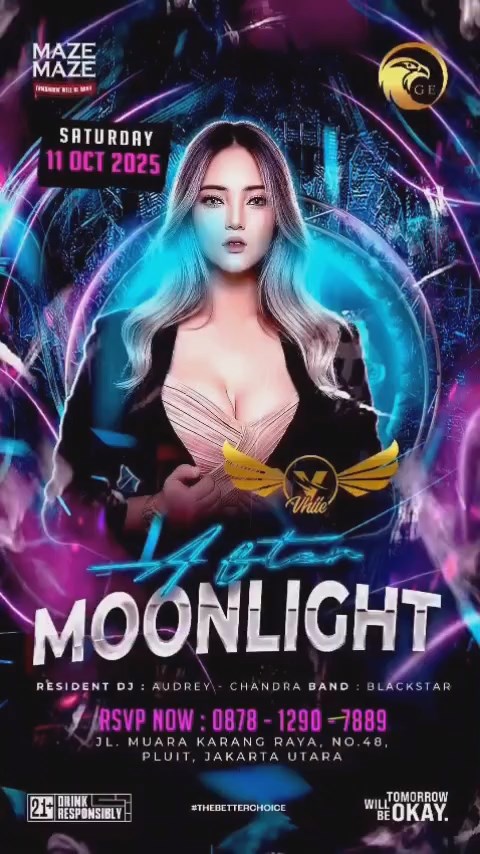 GRAND EAGLE CLUB PENJARINGAN JAKARTA - AFTER MOONLIGHT (VHIIE)