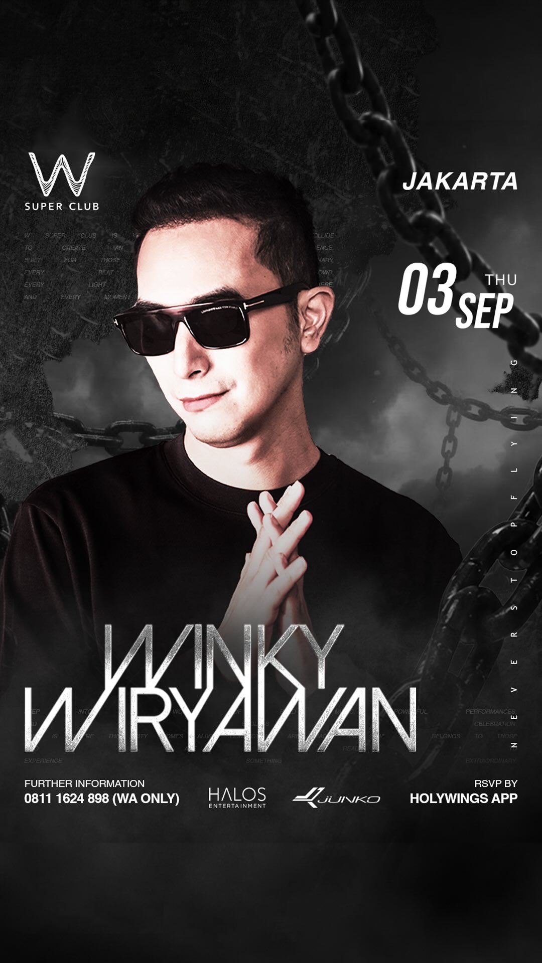 W SUPER CLUB TEBET JAKARTA - WINKY WIRYAWAN