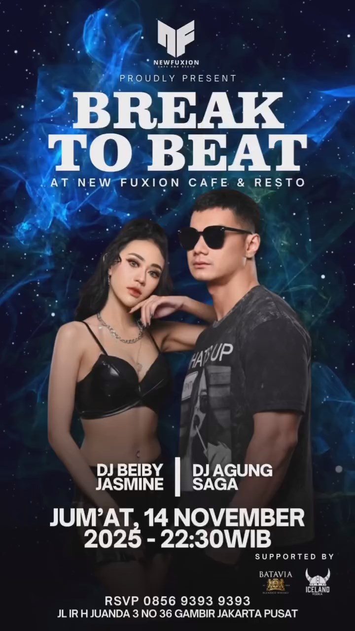 NEW FUXION JAKARTA - BREAK TO BEAT (BEIBY JASMINE X AGUNG SAGA)