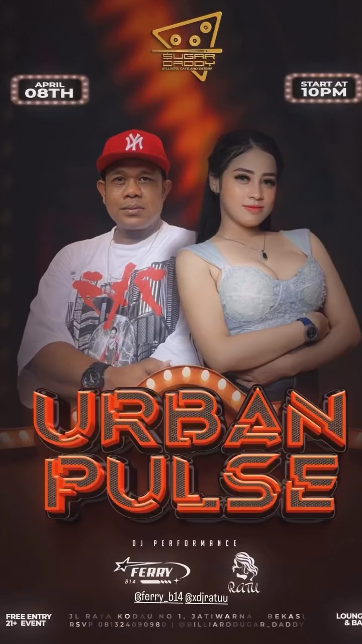 SUGAR DADDY BILLIARD, CAFE AND EATERY BEKASI - URBAN PULSE (RATU & FERRY B14)