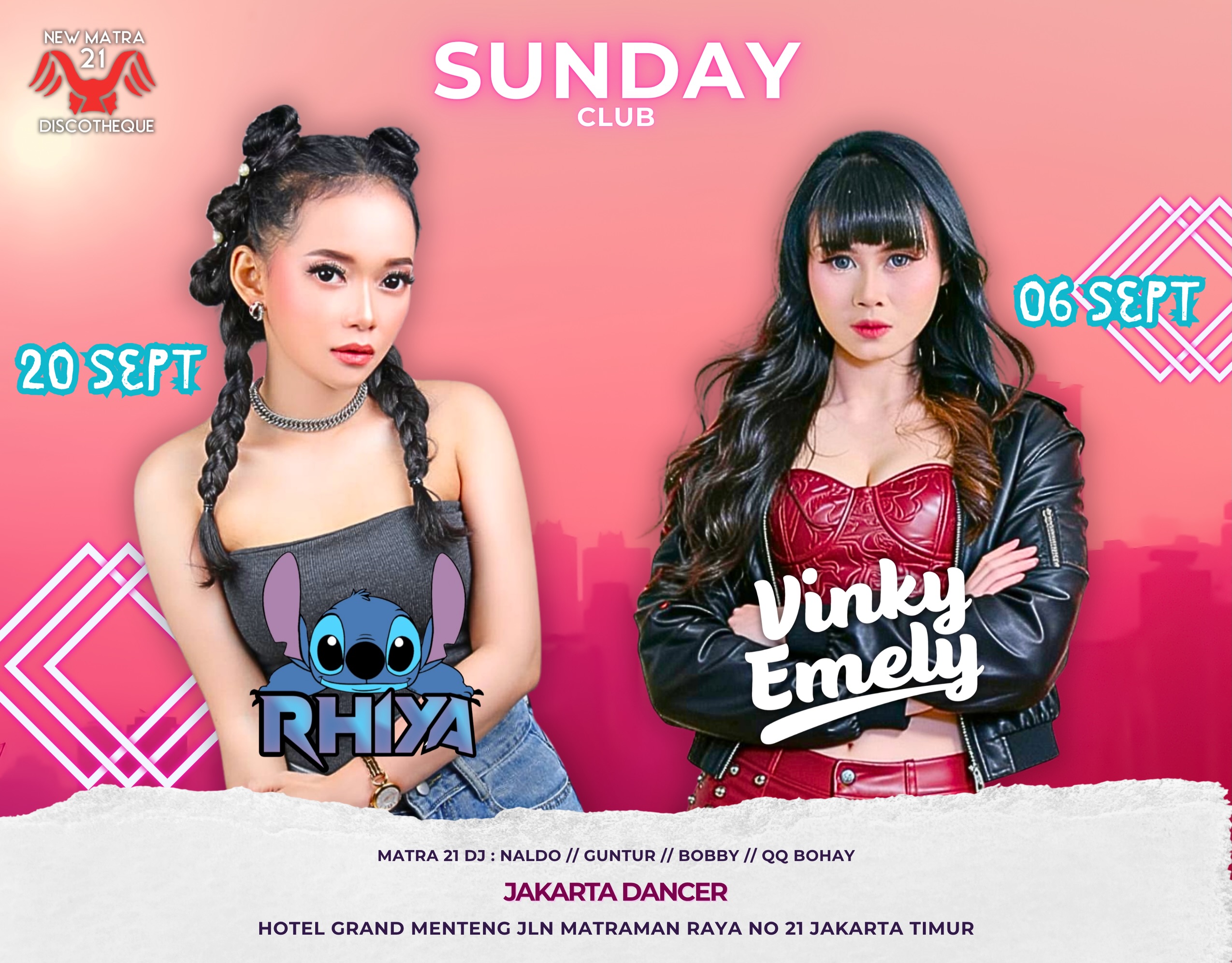 MATRA 21 CLUB JAKARTA - VINKY EMELY