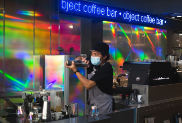 Object Coffee, Bar dengan Konsep Neo-Futuristik