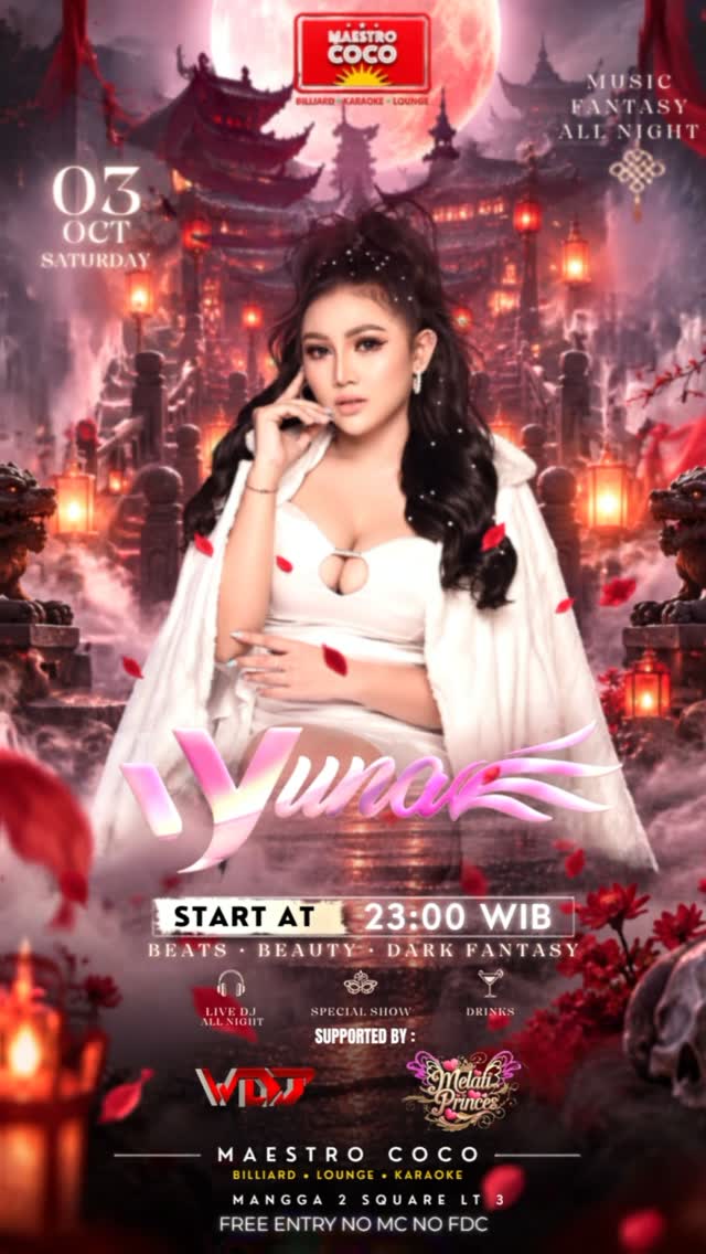 MAESTRO COCO MANGGA DUA JAKARTA - YUNA