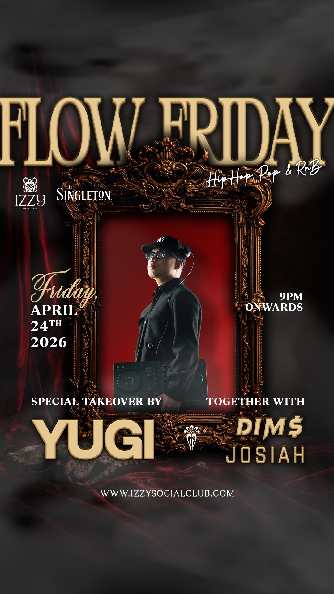 IZZY SOCIAL CLUB JAKARTA - FLOW FRIDAY (YUGI)