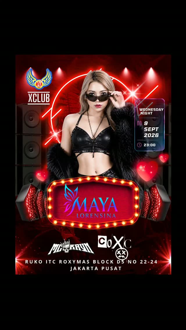 X CLUB JAKARTA - MAYA LORENSINA