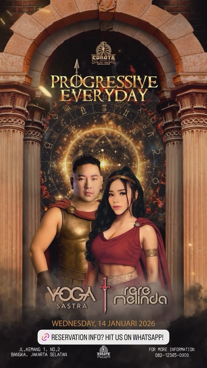SPARTA LIVE BAR JAKARTA - YOGA SASTRA & RERE MELINDA