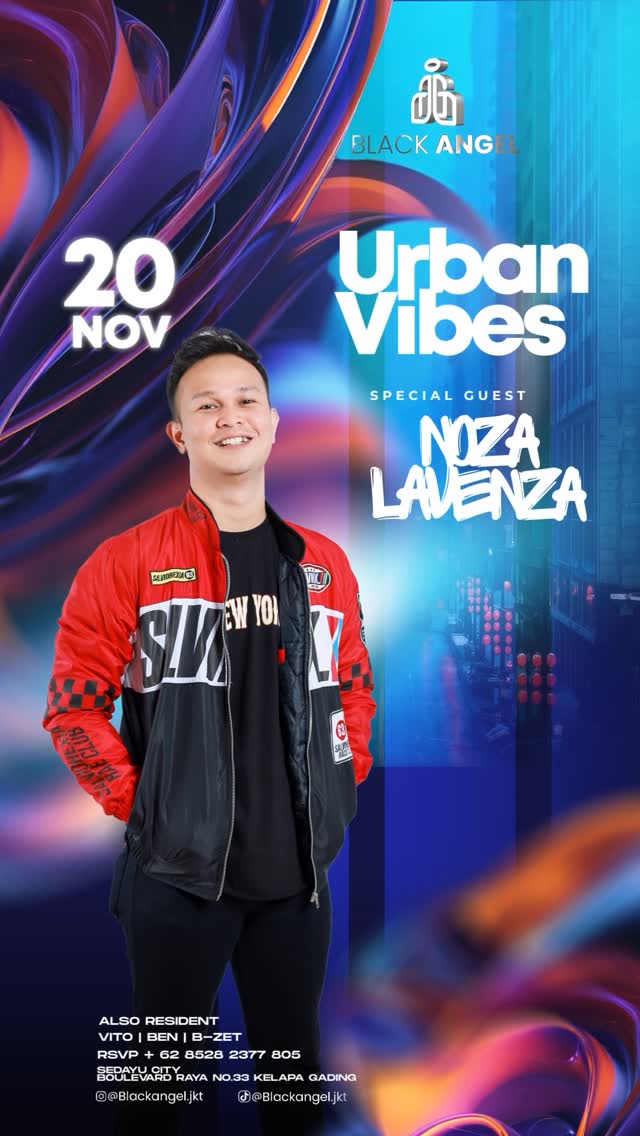 BLACK ANGEL JAKARTA - URBAN VIBES (NOZA LAVENZA)