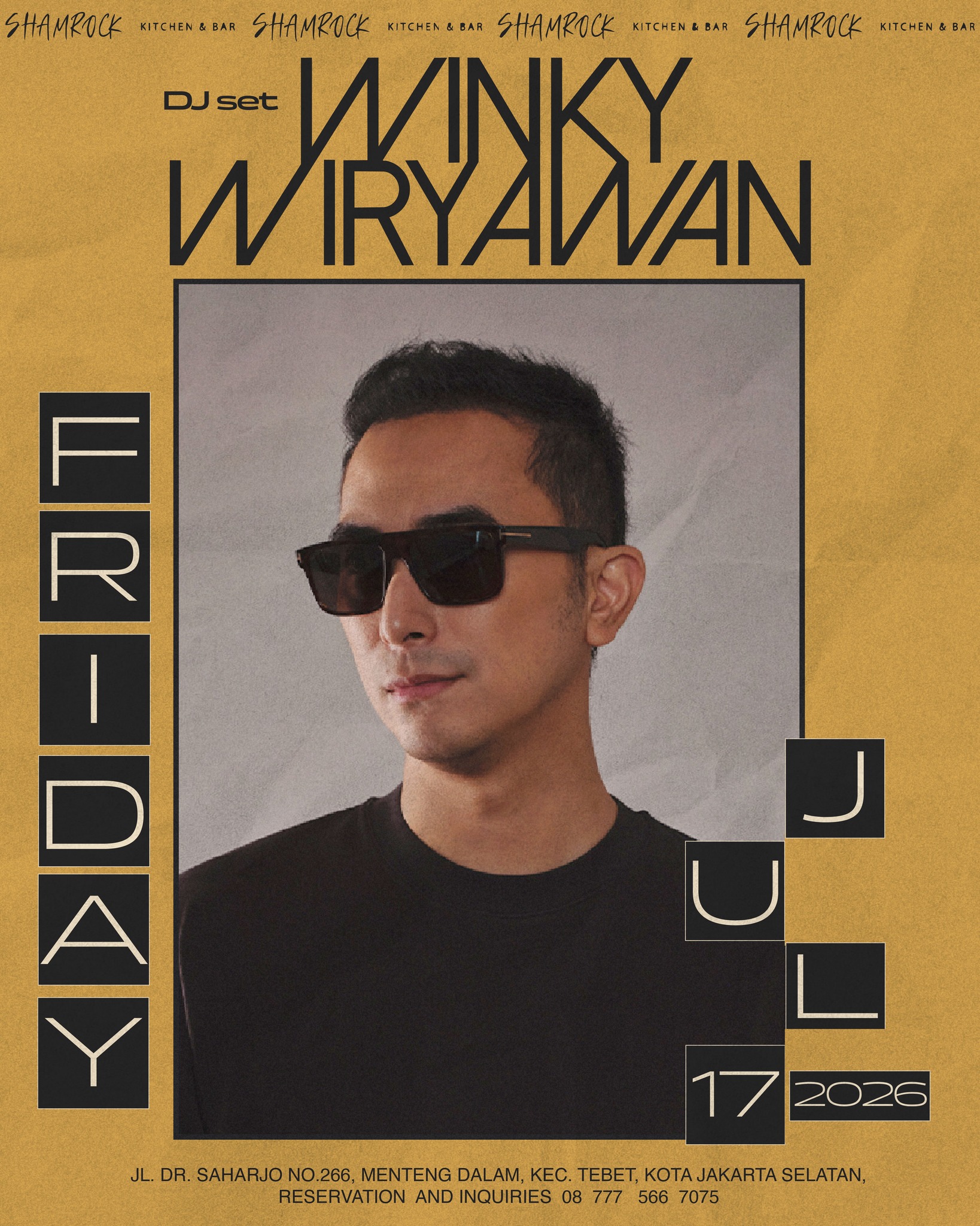 SHAMROCK TEBET JAKARTA - WINKY WIRYAWAN