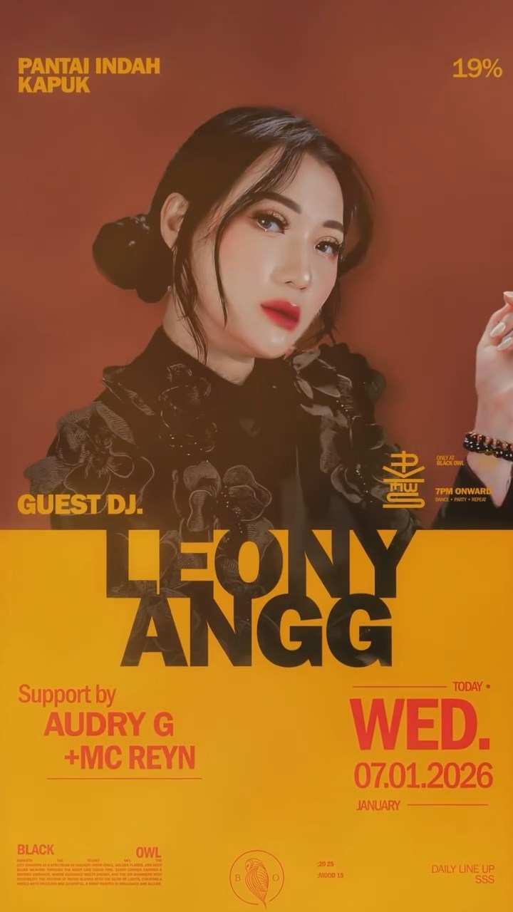 BLACK OWL PANTAI INDAH KAPUK - LEONY ANGG