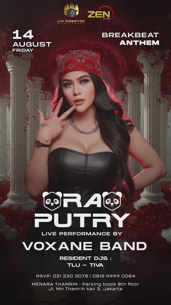 ZEN KTV & LOUNGE JAKARTA - BREAKBEAT ANTHEM (RA PUTRY)