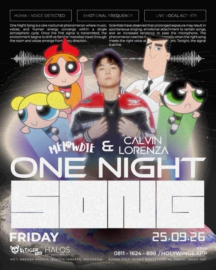 LIL TIGER PLUS PANTAI INDAH KAPUK - ONE NIGHT SONG (MELOWDIE X CALVIN LORENZA)