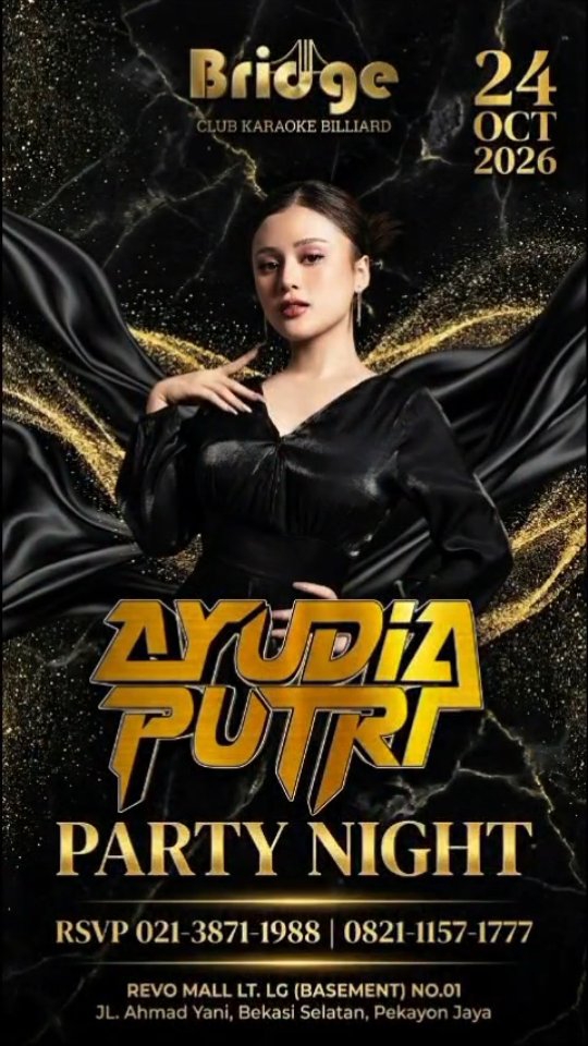 BRIDGE CLUB BEKASI - PARTY NIGHT (AYUDIA PUTRI)