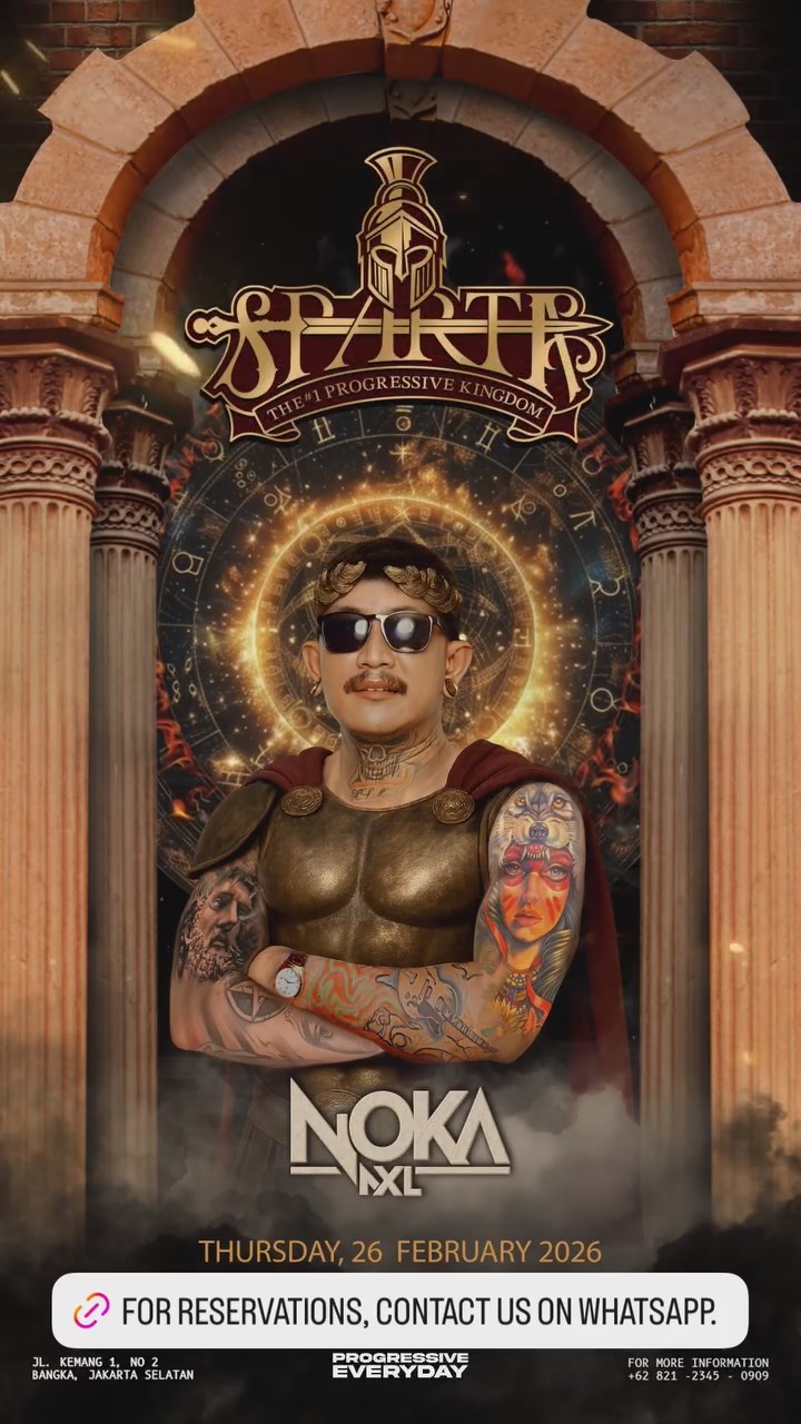 SPARTA LIVE BAR JAKARTA - NOKA AXL
