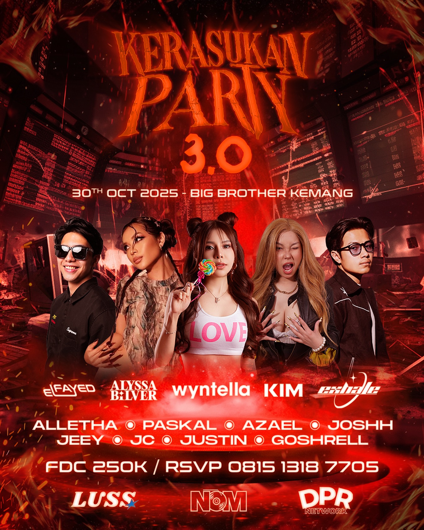 BIG BROTHER KEMANG - KERASUKAN PARTY 3.0