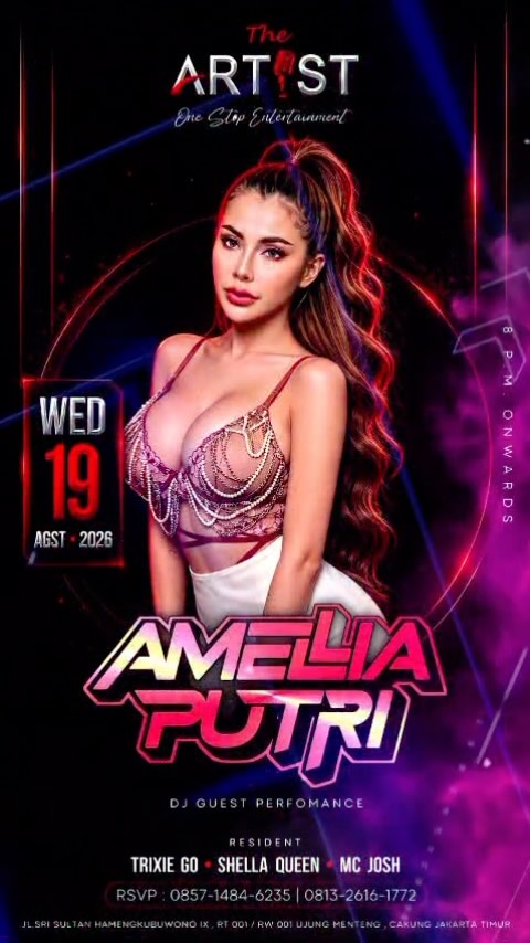 THE ARTIST KTV JAKARTA - AMELLIA PUTRI