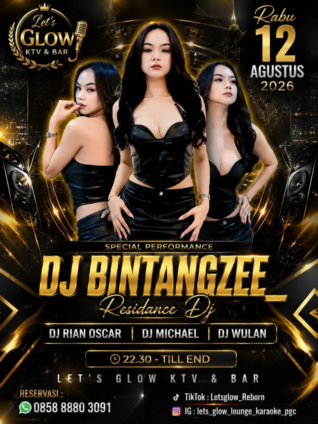 LET'S GLOW KTV CILILITAN - BINTANG ZEE