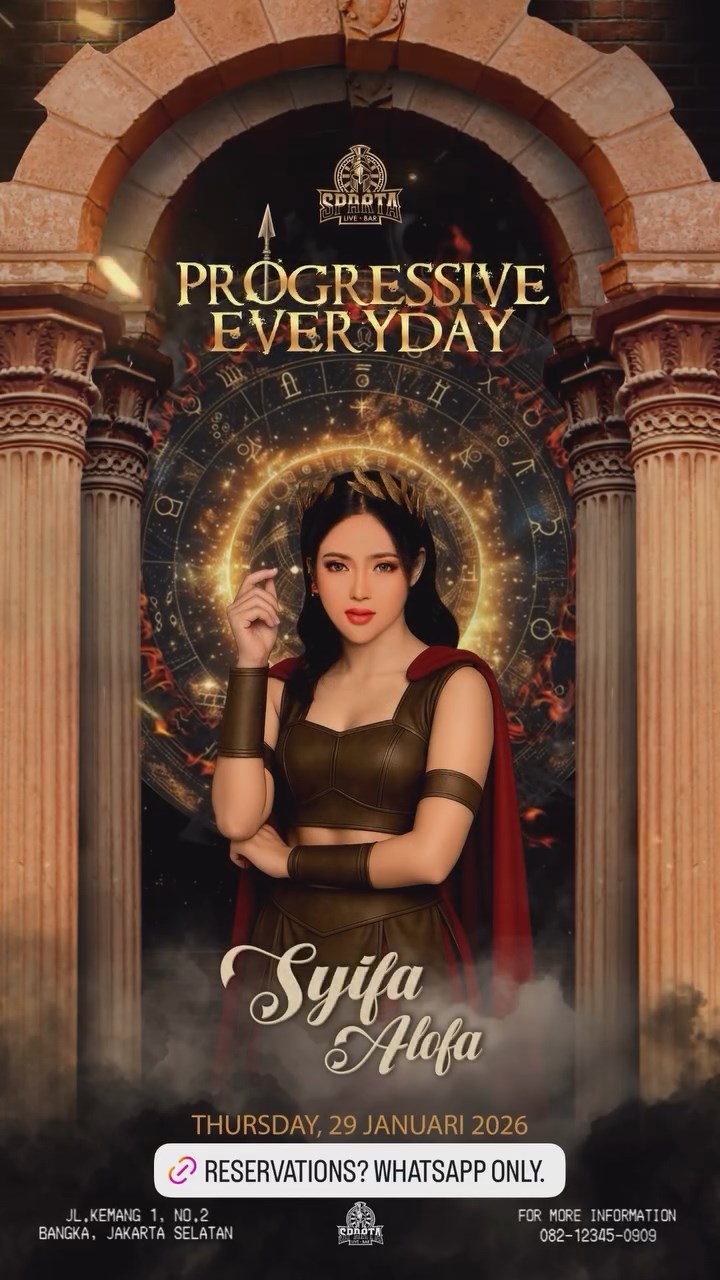 SPARTA LIVE BAR JAKARTA - SYIFA ALOFA