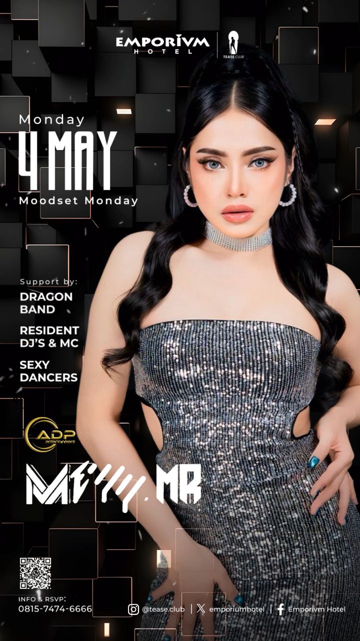 EMPORIUM TEASE CLUB JAKARTA - MOODSET MONDAY (MEYY MR)