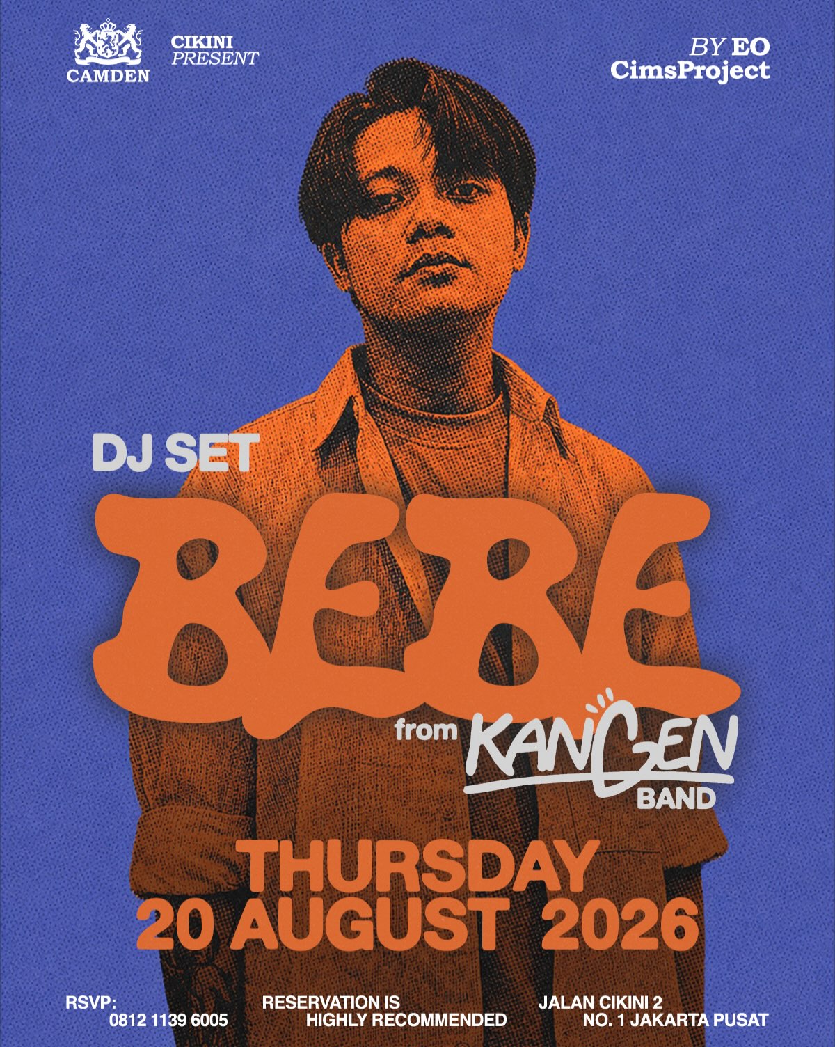 CAMDEN CIKINI JAKARTA - BEBE FROM KANGEN BAND