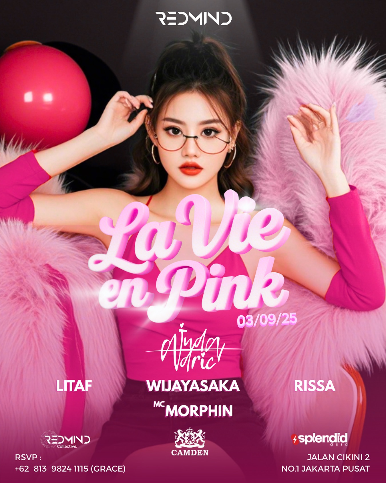 CAMDEN CIKINI JAKARTA - LA VIE EN PINK (INDA ALDRIC)