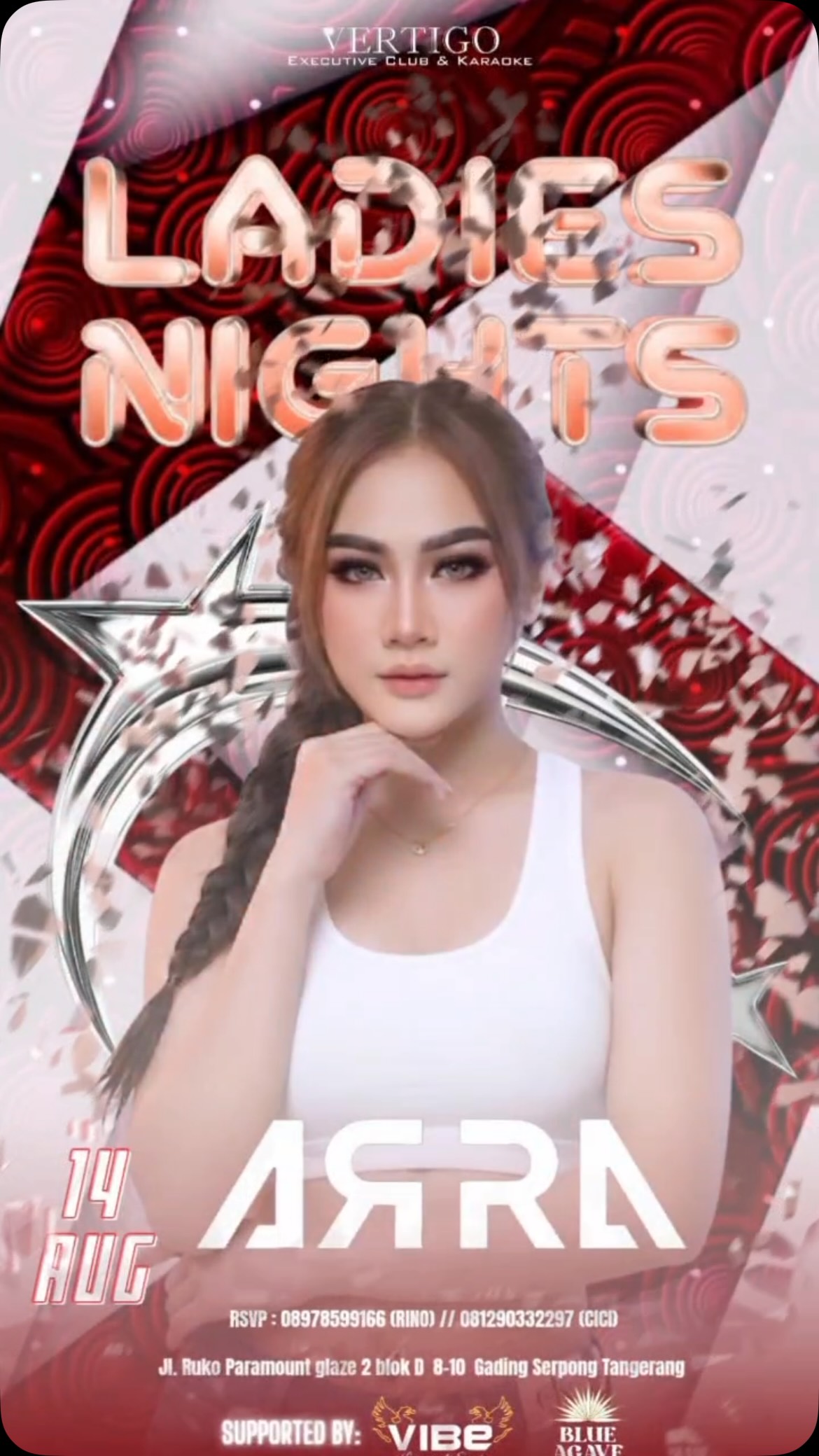 VERTIGO CLUB GADING SERPONG - LADIES NIGHTS (ARRA)