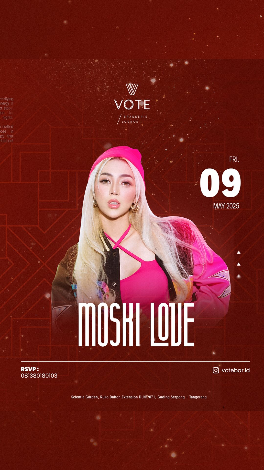 VOTE BAR GADING SERPONG - THE ANTHEM HERO (MOSKI LOVE)
