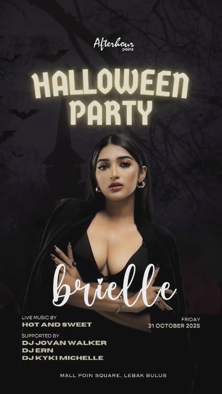 AFTERHOUR POINS JAKARTA - HALLOWEEN PARTY (BRIELLE)