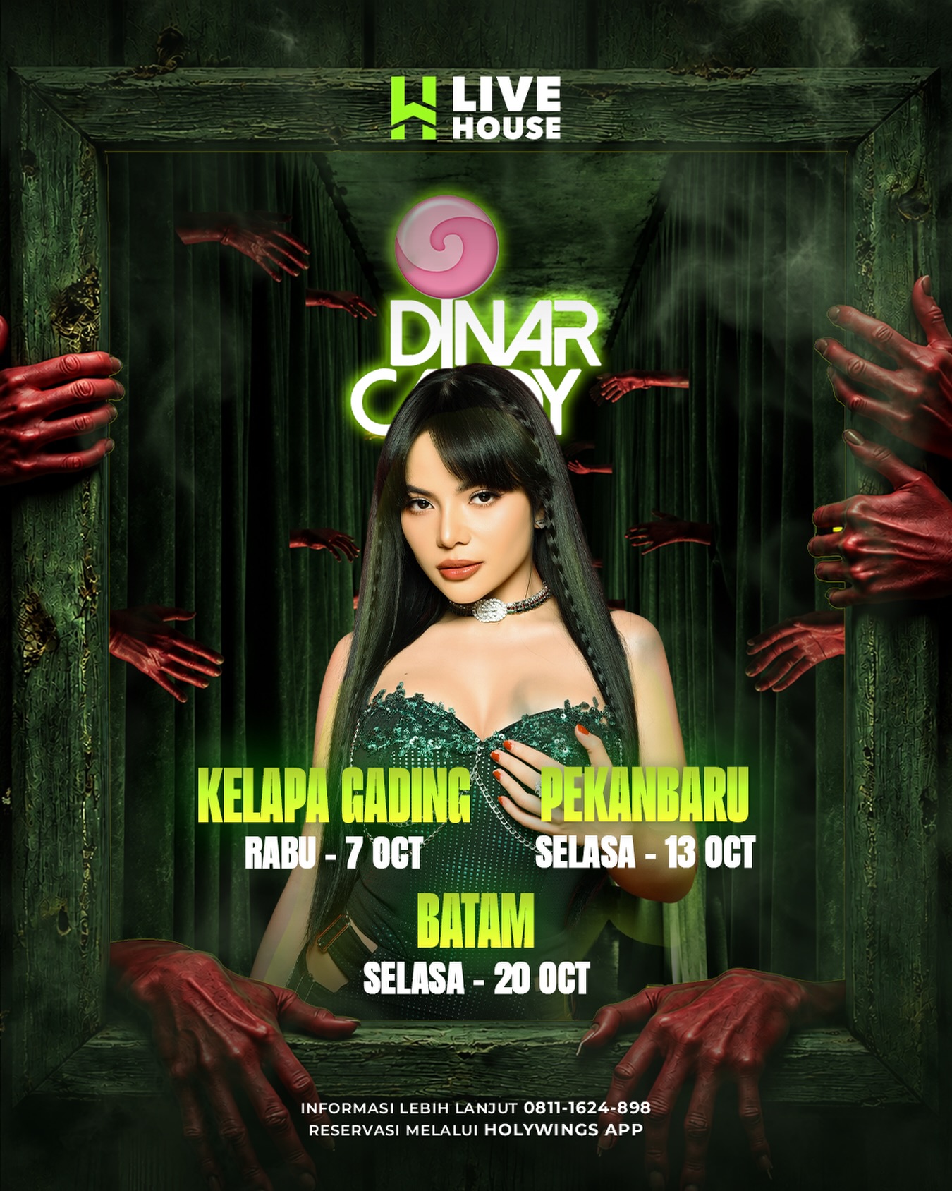 LIVEHOUSE KELAPA GADING - DINAR CANDY