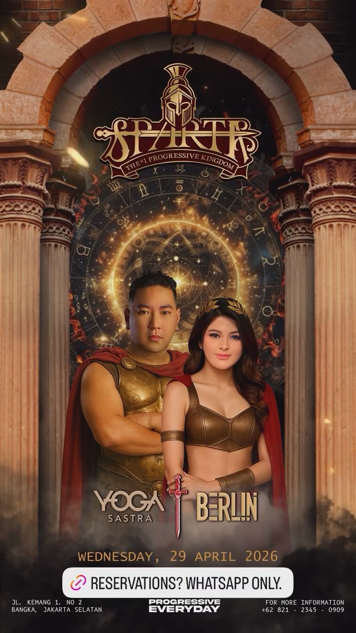 SPARTA LIVE BAR JAKARTA - YOGA SASTRA & BERLIN