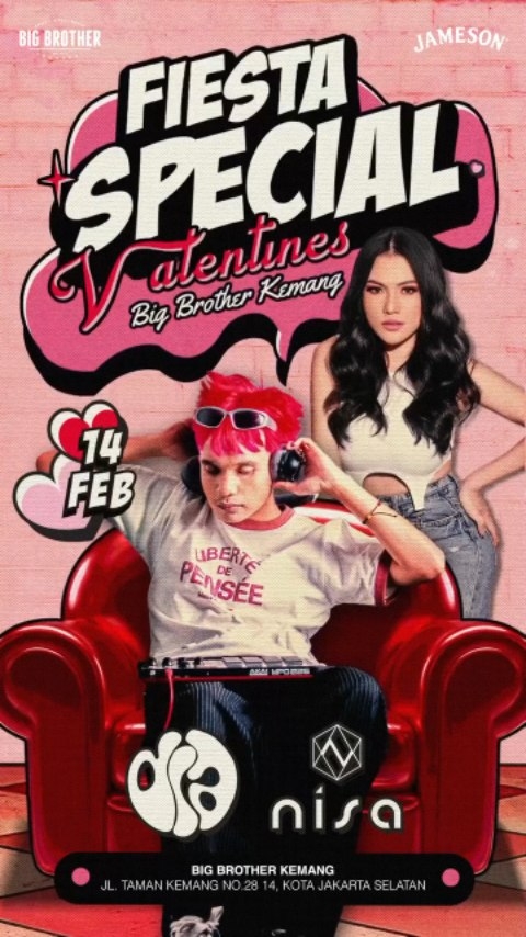 BIG BROTHER KEMANG - FIESTA SPECIAL VALENTINES (NISA & DIA)