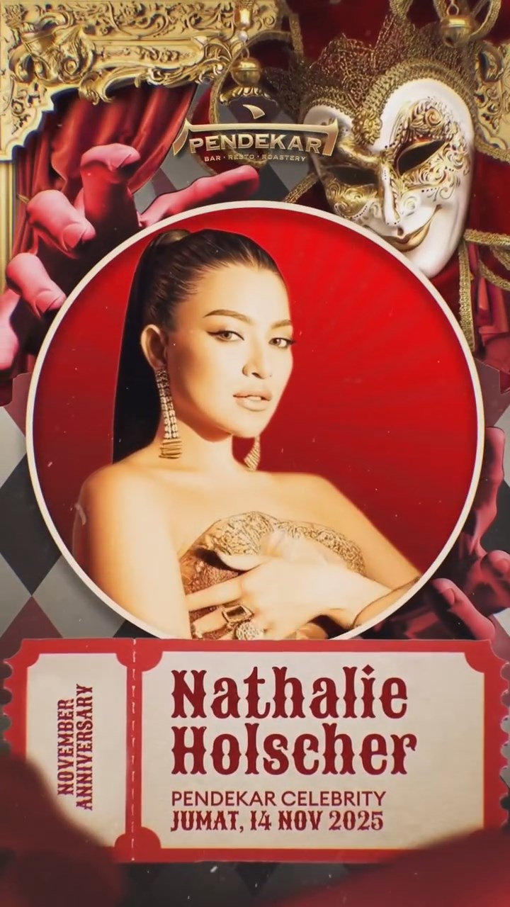 PENDEKAR BAR & RESTO GADING SERPONG - PENDEKAR CELEBRITY (NATHALIE HOLSCHER)