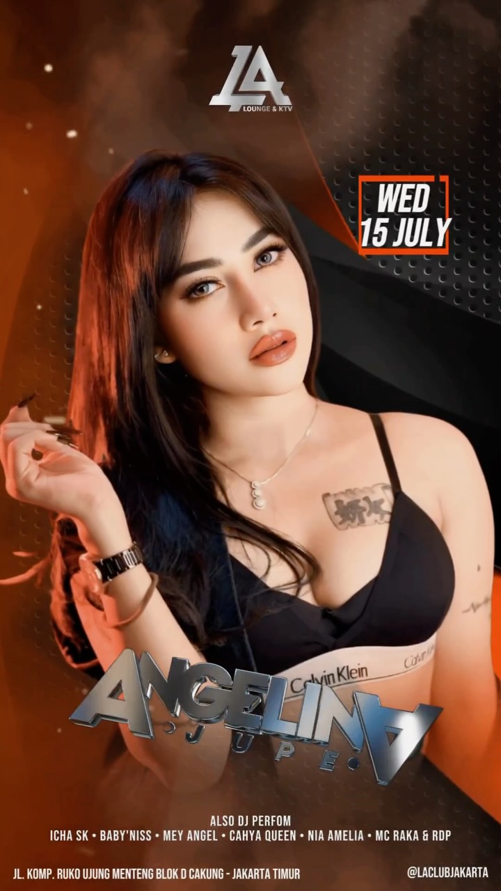 LA CLUB JAKARTA - ANGELINA JUPE